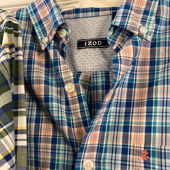 3 Men's Nautica/IZOD Button Down Shirts Sz S-M - Picture 4 of 10
